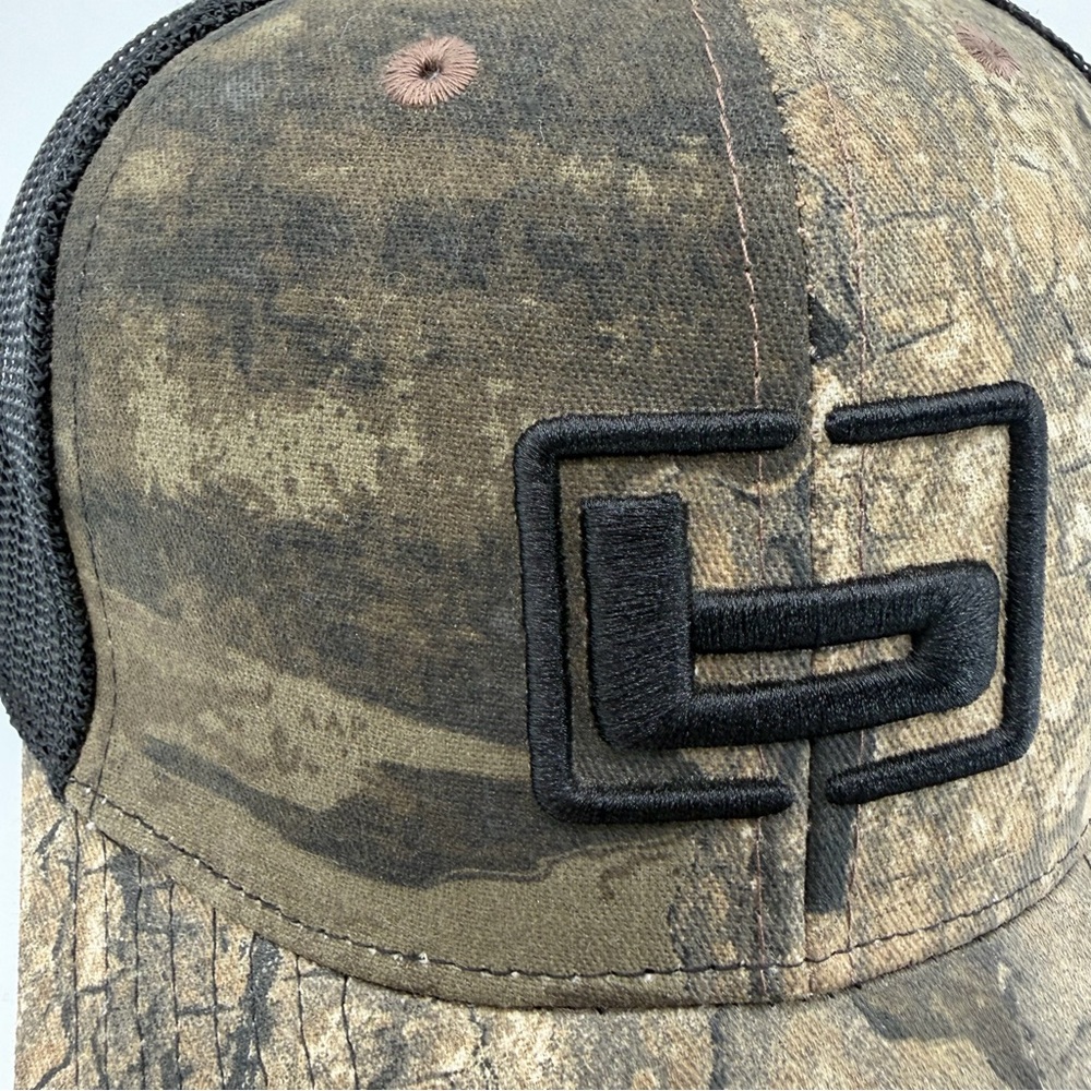 Banded Trucker Camo Cap Mesh Back Adjustable Snapback Field Camouflage Hat OS - Picture 9 of 9